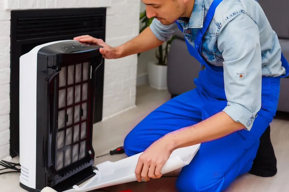 Whole-home air purifier installation