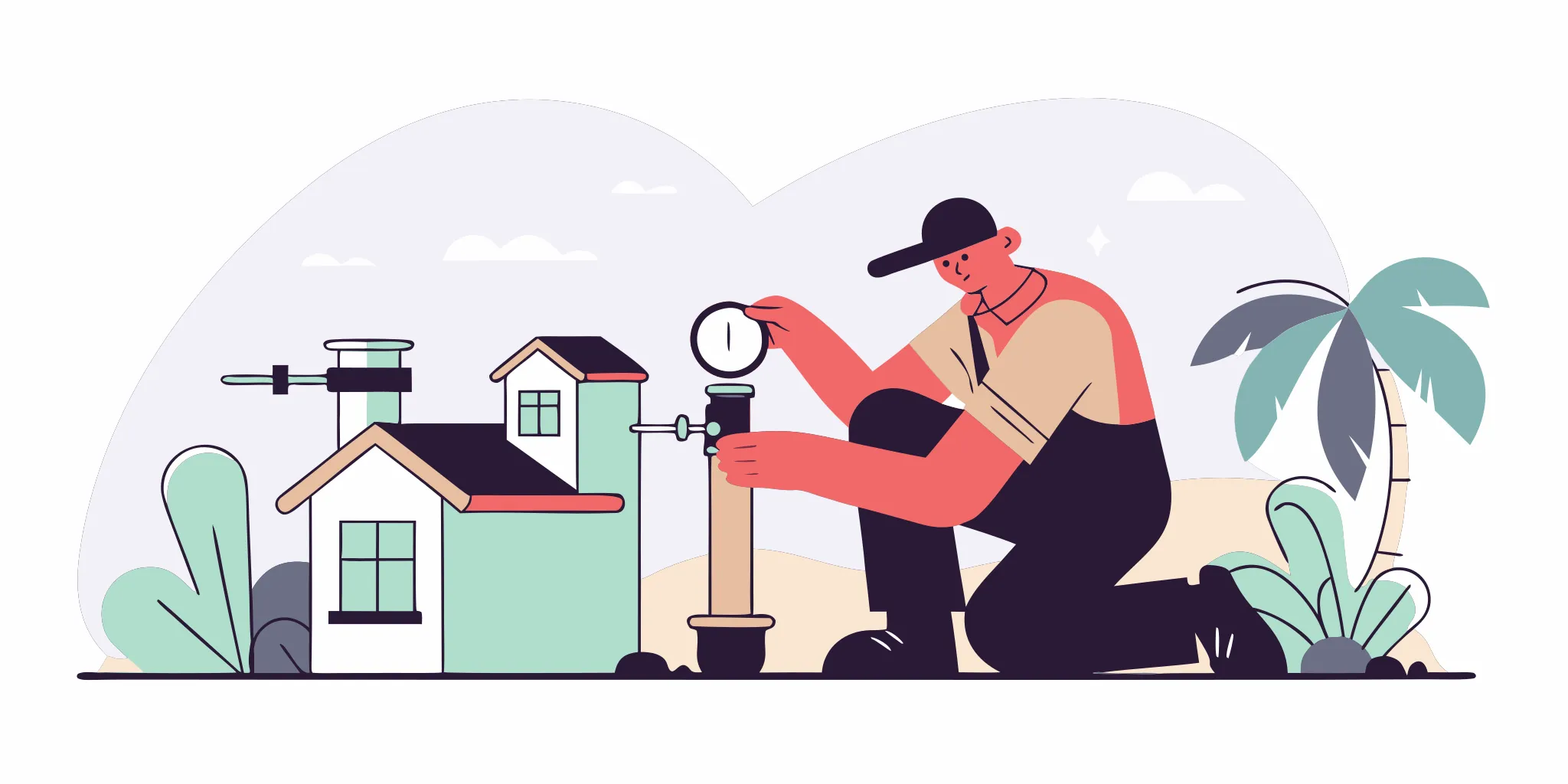 Plumbing leak detection