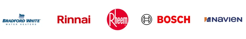 Water heater brand logos